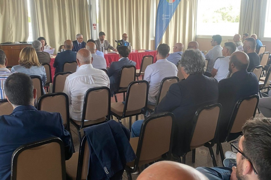 Il calcio che verrà: ieri a Bari grande partecipazione al meeting con le società di Eccellenza e Promozione