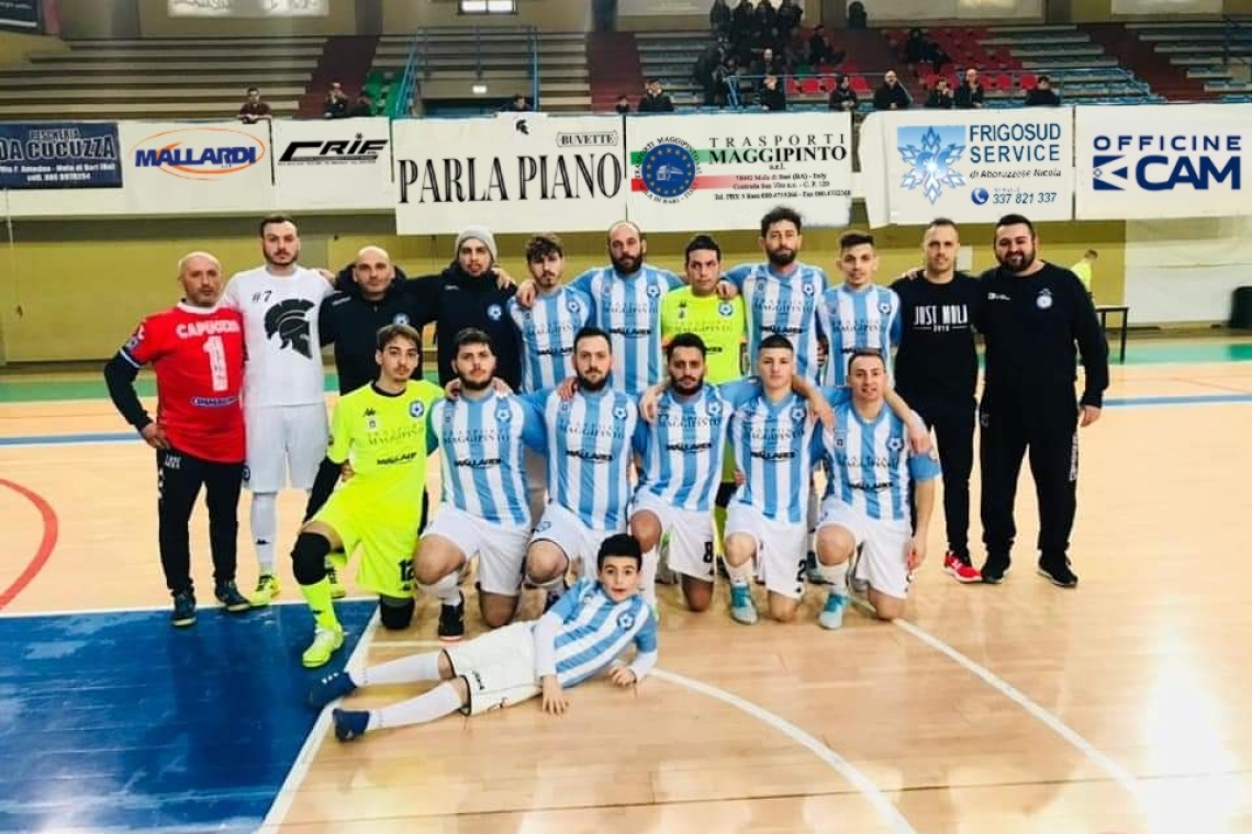 IL BARLETTA DILAGA CON IL PUTIGNANO. PUNTI D'ORO PER IL MOLA