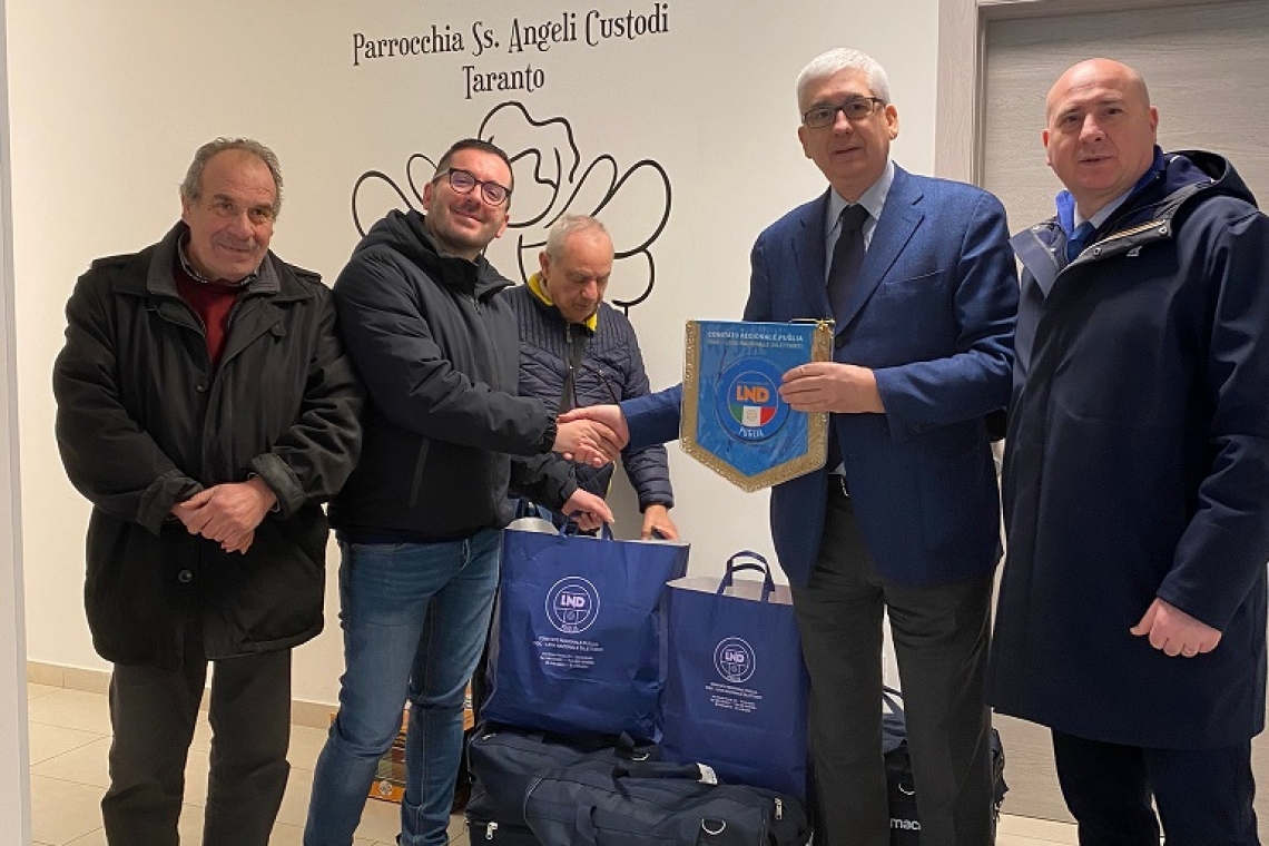 Puglia Solidale: Il Comitato Regionale sostiene la parrocchia "Angeli Custodi" di Taranto