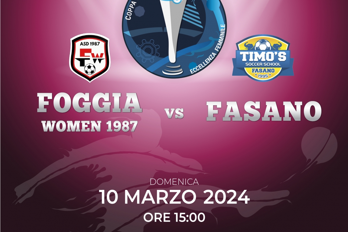 Coppa Italia di Eccellenza Femminile: domenica 10 marzo la finale a Capurso 