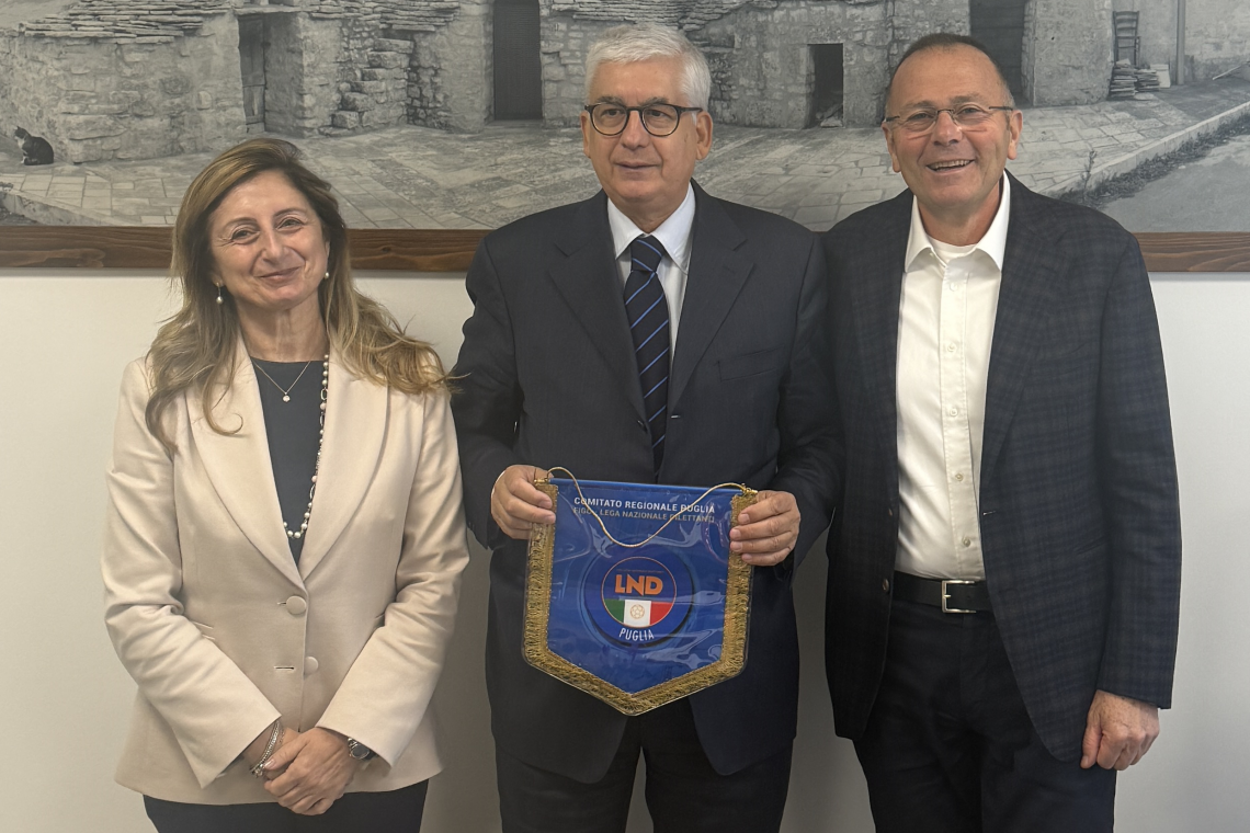 LND Puglia e BCC Alberobello Sammichele Monopoli siglano una partnership triennale a sostegno delle società sportive pugliesi