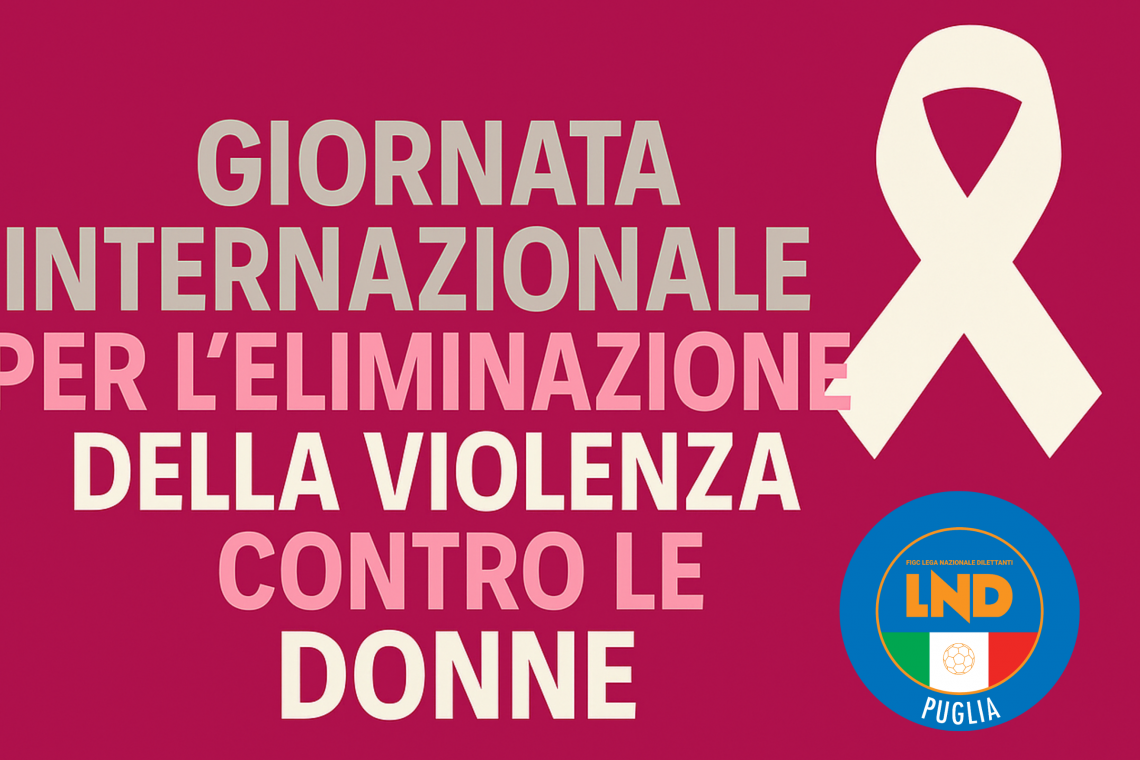 Giornata Internazionale per l’eliminazione della violenza sulle donne