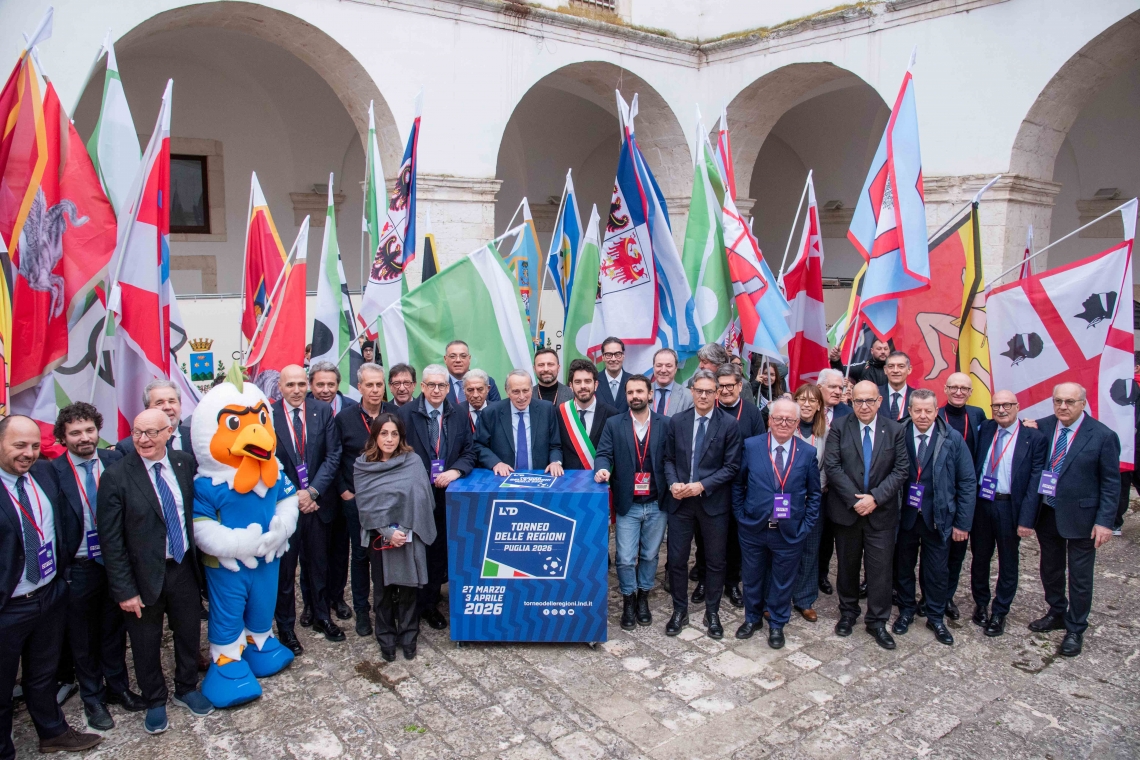 Il Torneo delle Regioni 2026 incontra il Carnevale di Putignano