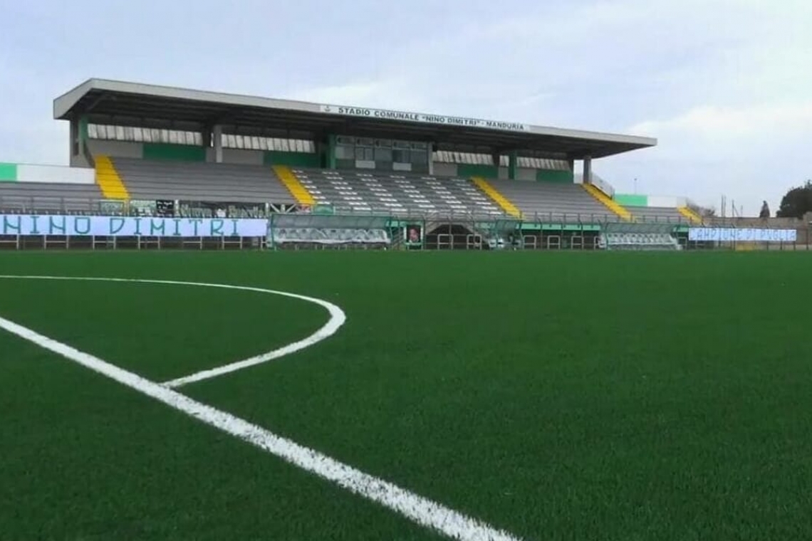 Domenica 24 maggio c'è FC Manduria-Etra Barletta: quaterna arbitrale e modalità Finale di ritorno della Coppa Puglia