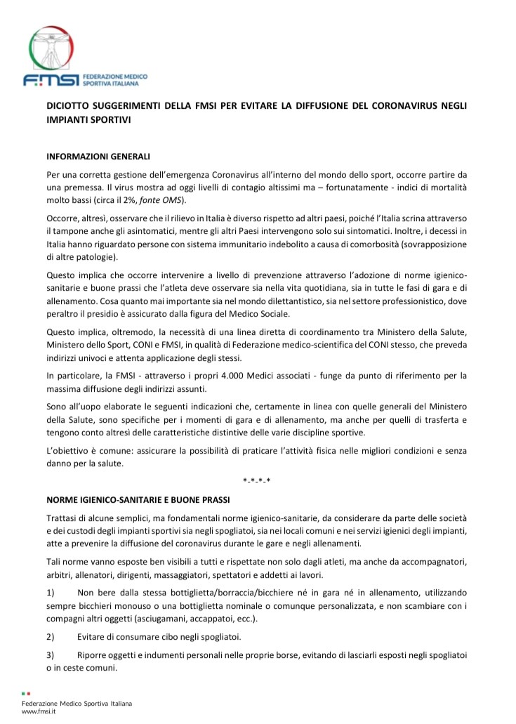 Coronavirus vademecumFMSI pag.1