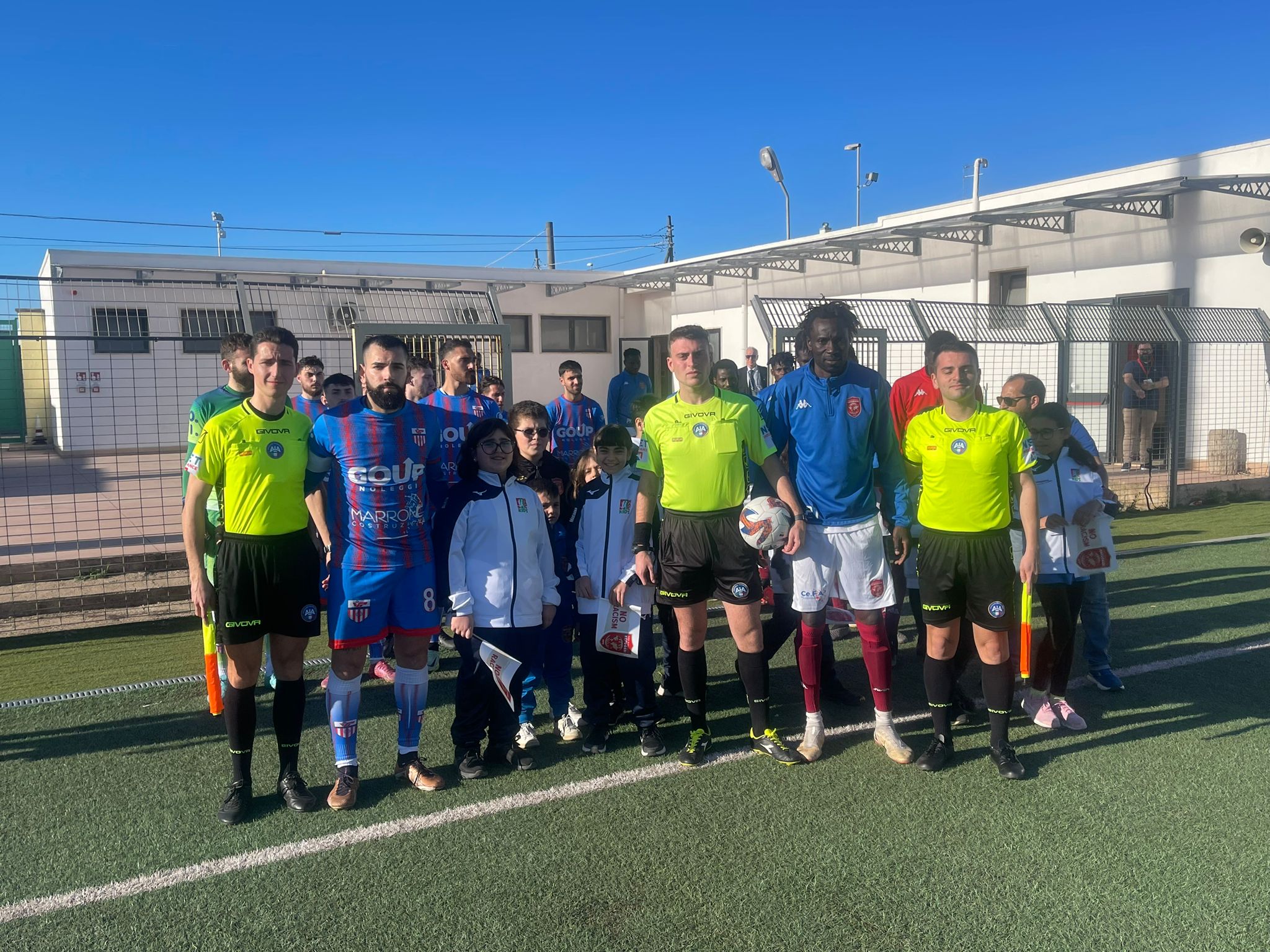Leverano squadre in campo