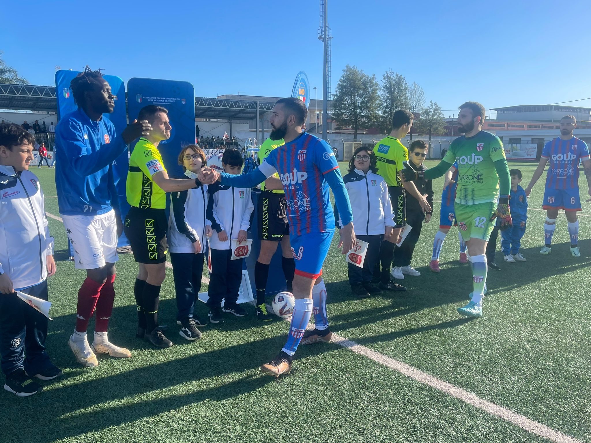 Leverano squadre in campo 2