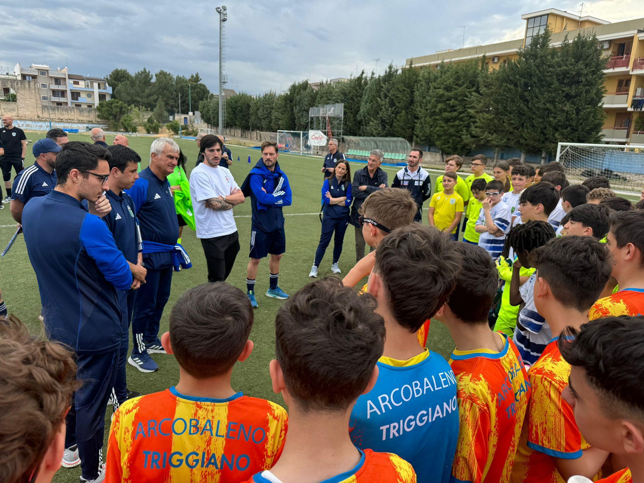 Sandro Tonali al CFT di Bitetto