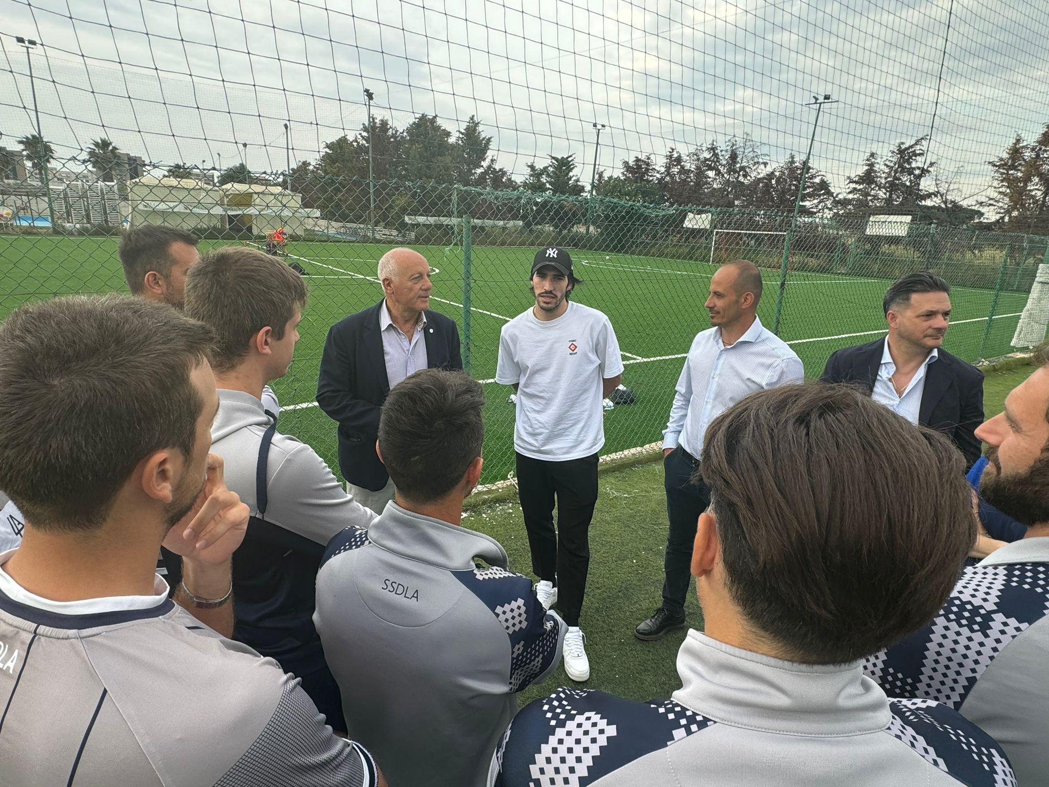 Sandro Tonali alla Levante Azzurro